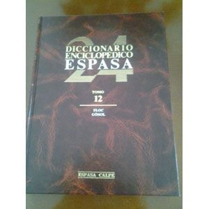 REGALO Diccionario enciclopdico Espasa Calpe 2
