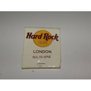 REGALO Cerillos de Hard Rock Cafe London 1