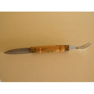 REGALO Navaja-tenedor multiusos. ideal para el campo, excursion, camping 2