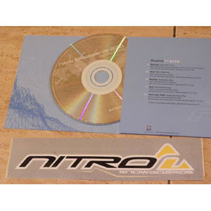 REGALO Lote de revistas Tres60, cintas vhs Nitro y Burton, pegatinas y cd's 3