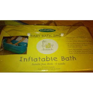 REGALO bañera hinchable para bebé