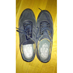 REGALO zapatos azules de cordones REGALO zapatos azules de cordones