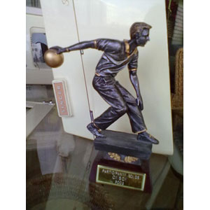 REGALO Trofeo de participacin en concurso bolos 2