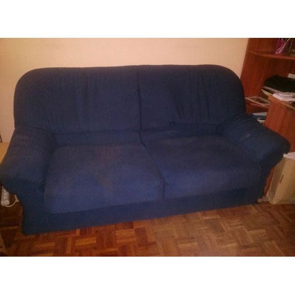 REGALO sofa 3 plazas azul