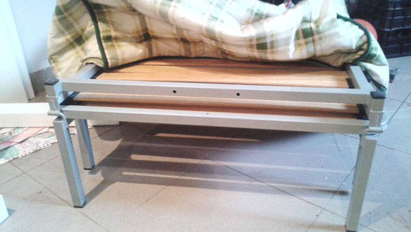 REGALO Estructura puff cama 80