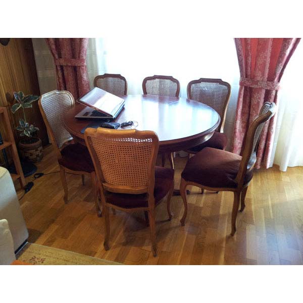 REGALO Mueble saln comedor + mesa + 6 sillas. 2