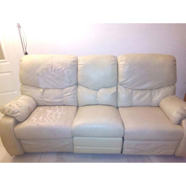 REGALO sofa cuero desconchado REGALO sofa cuero desconchado