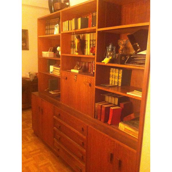 REGALO Librería aparador con mueble bar REGALO Librería aparador con mueble bar