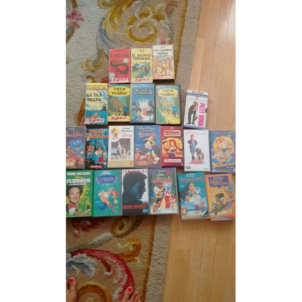 REGALO Cintas VHS para niños REGALO Cintas VHS para niños
