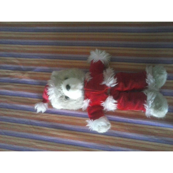 REGALO Peluche osito navideo