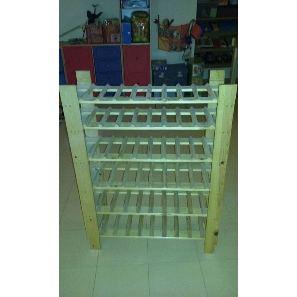 REGALO Botellero de madera 3