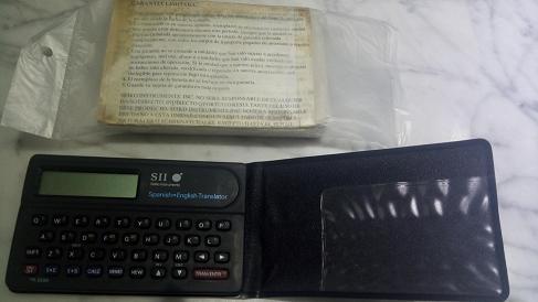 REGALO Agendas electrnicas y un traductor 4