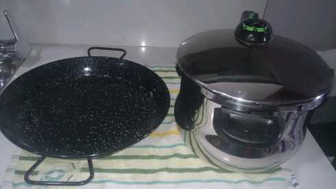 REGALO Olla exprs y paellera