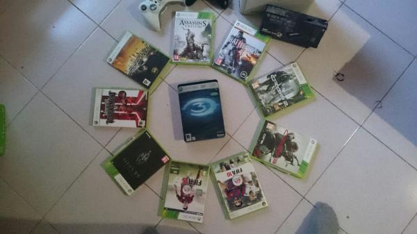 REGALO XBOX 360 + HD 250 GB + 10 JUEGOS 2