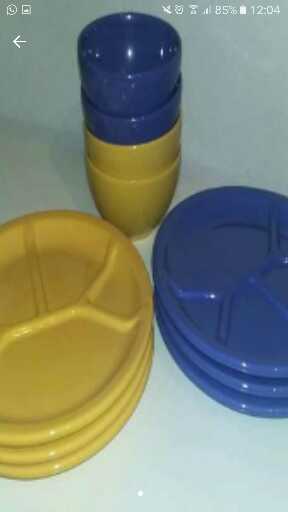 REGALO platos de loza para founde REGALO platos de loza para founde