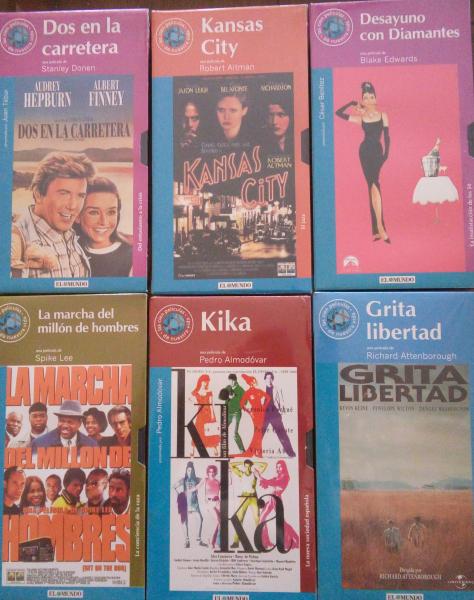 REGALO 6 películas vhs sin estrenar REGALO 6 películas vhs sin estrenar