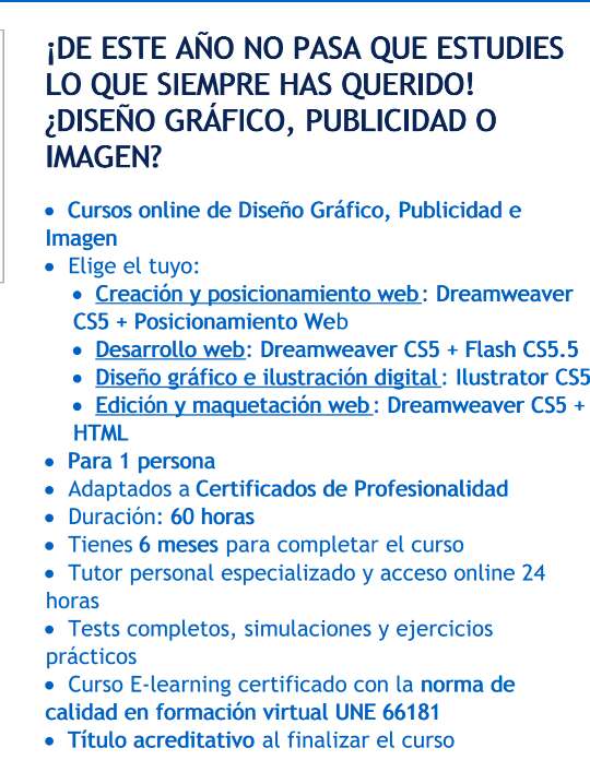 REGALO curso hay est los q se puede hacer.
Slo hay q elegir uno  2