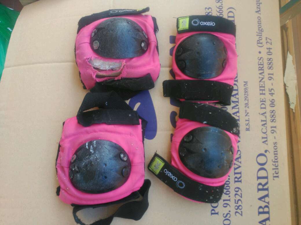 REGALO protecciones rodillas y codos REGALO protecciones rodillas y codos