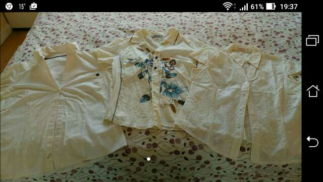 REGALO Camisas blancas mcorta Chica REGALO Camisas blancas mcorta Chica