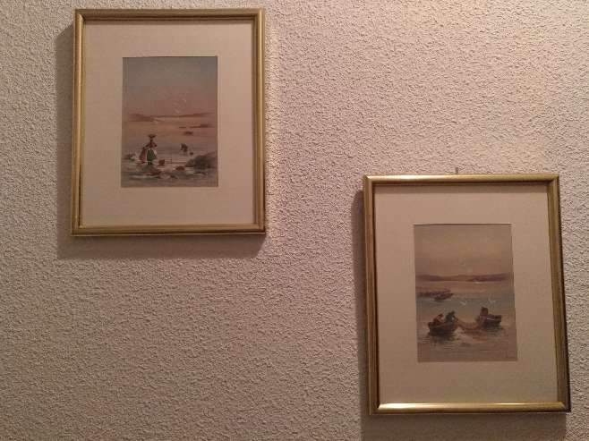 REGALO Cuadros marco dorado