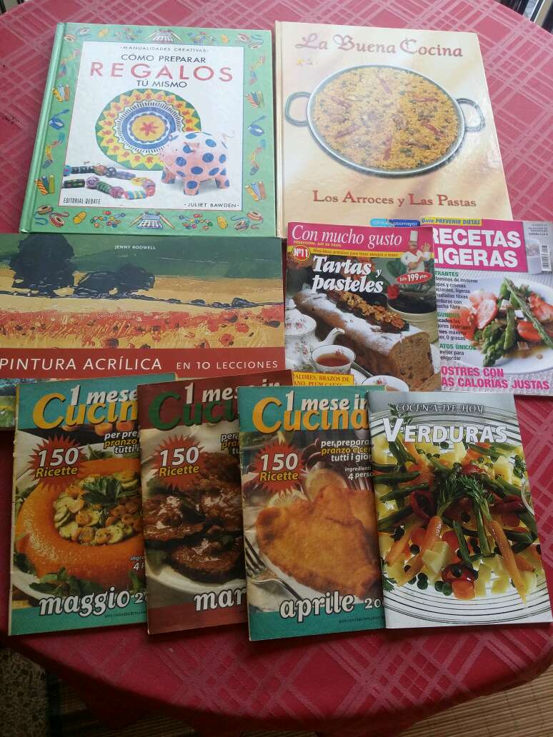 REGALO Lote de libros de cocina y manualidades 1