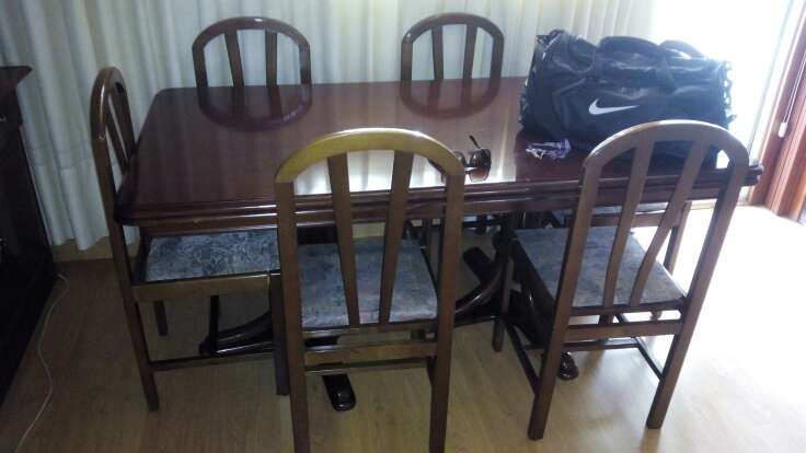 REGALO conjunto mesa +6 sillas de salon REGALO conjunto mesa +6 sillas de salon