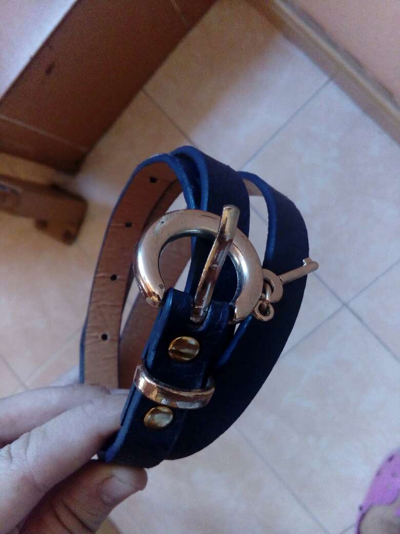 REGALO Cinturn azul marino S