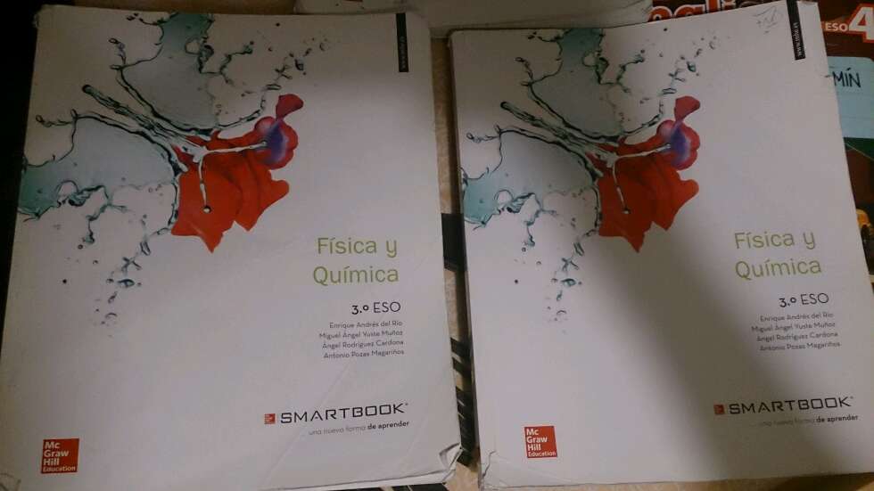 REGALO libros de fsica y qumica 3 eso