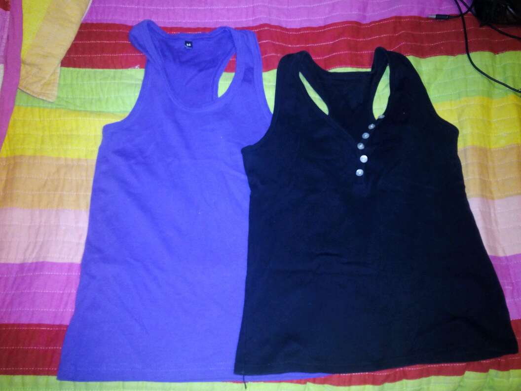 REGALO Par de camisetas tirante cruzado REGALO Par de camisetas tirante cruzado