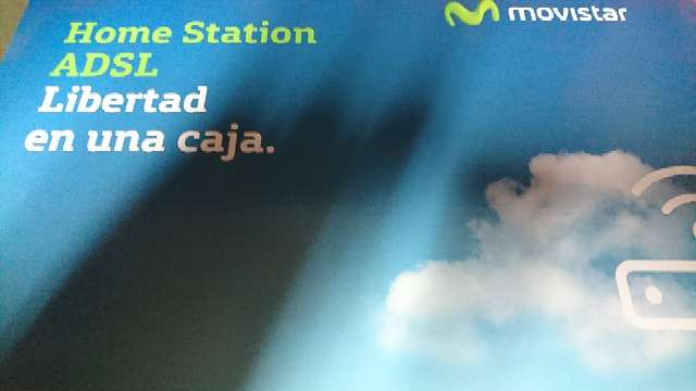 REGALO Home station adsl Movistar. Router 2