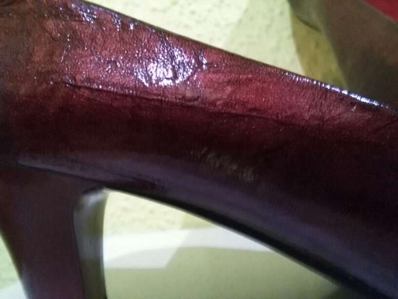 REGALO zapatos mujer color rojo vino 38 2