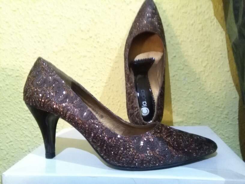 REGALO zapatos de fiesta mujer lentejuelas 39 2