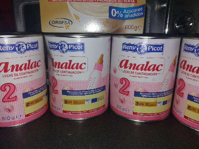 REGALO leche de continuacion y cereales