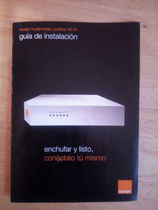 REGALO Router ADSL multimedia Livebox de Orange 4