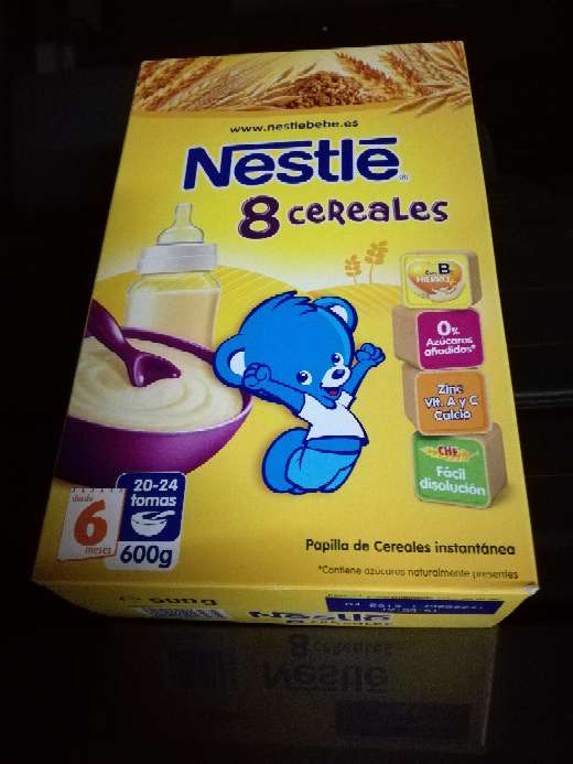 REGALO caja de papilla cereales REGALO caja de papilla cereales