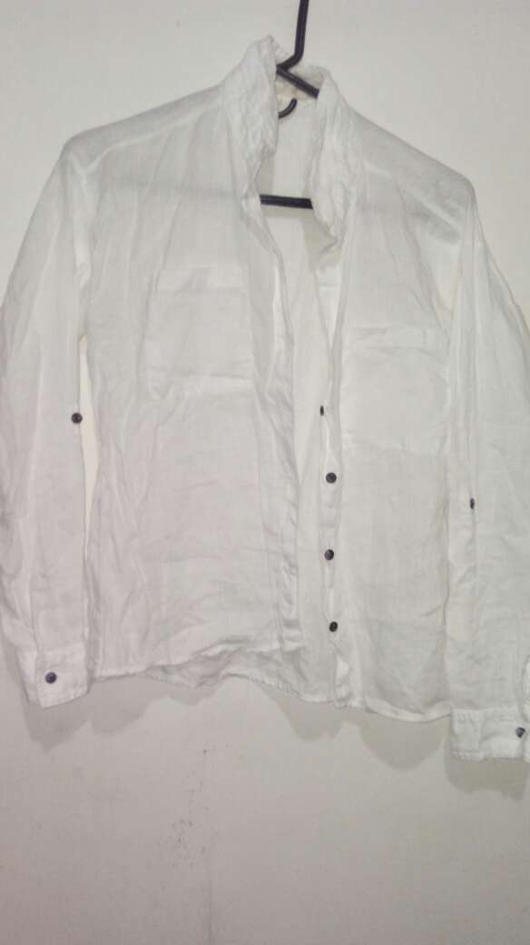 REGALO camisa manga larga blanca talla s m REGALO camisa manga larga blanca talla s m
