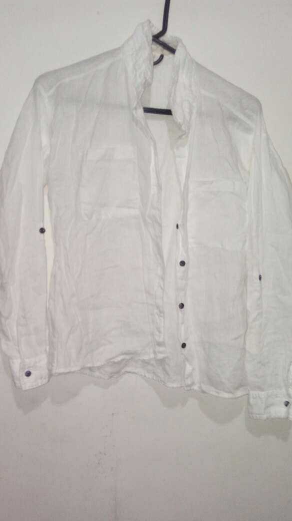 REGALO camisa manga larga blanca talla s m