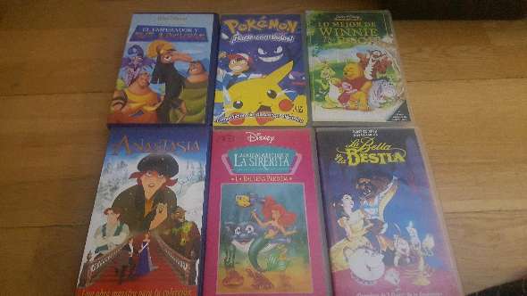 REGALO Cintas VHS niños REGALO Cintas VHS niños
