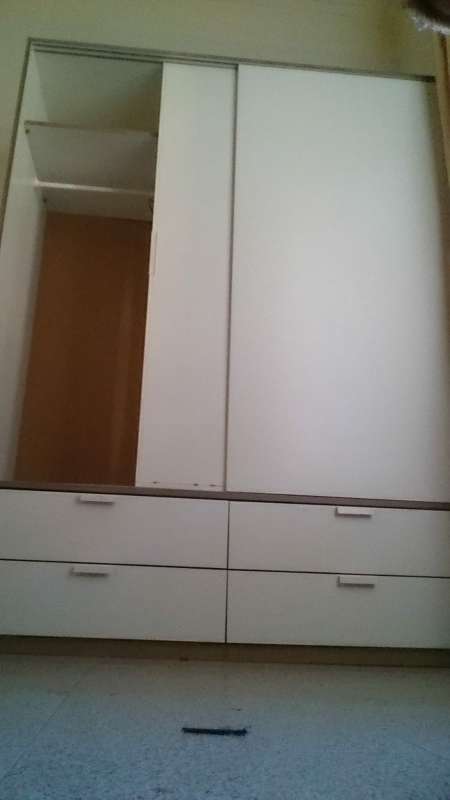 REGALO [Urge] Armarie blanco con puertas correderas