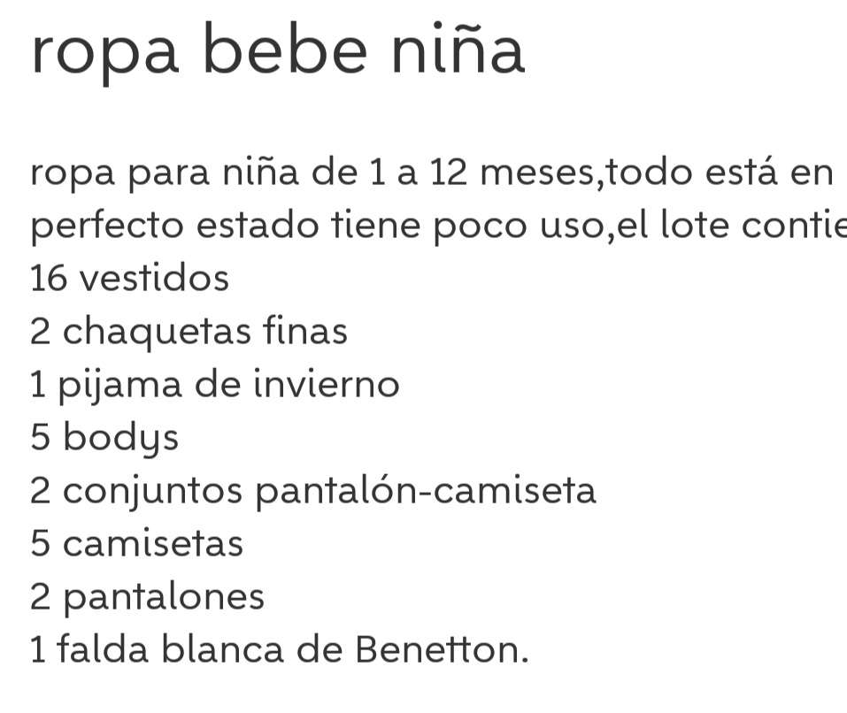 REGALO ropa nia beb 4