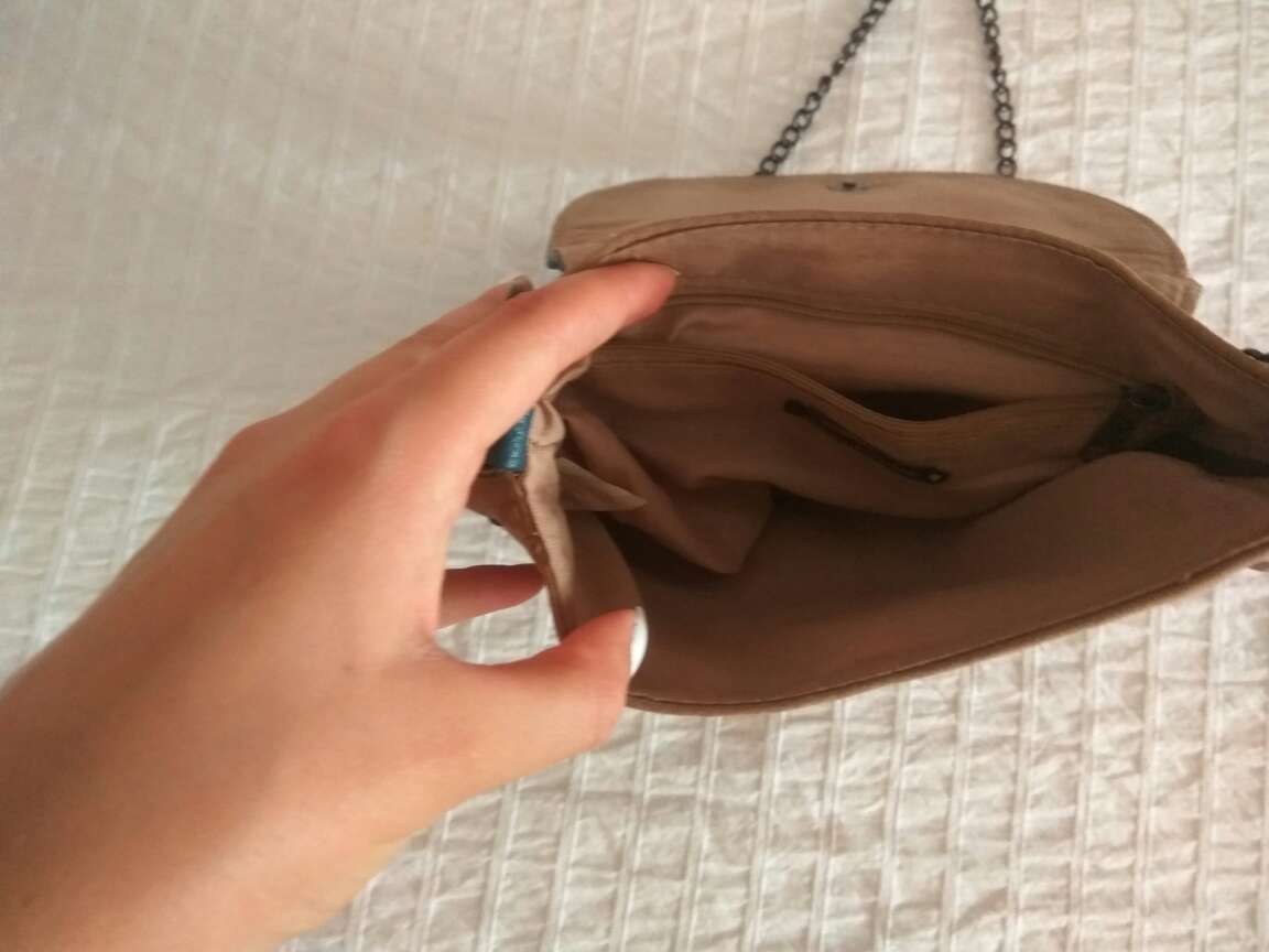 REGALO Bolso marrn y azul 3