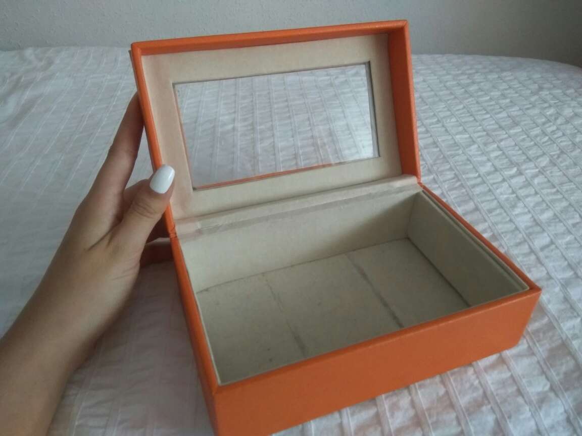 REGALO Joyero naranja + estuche 2