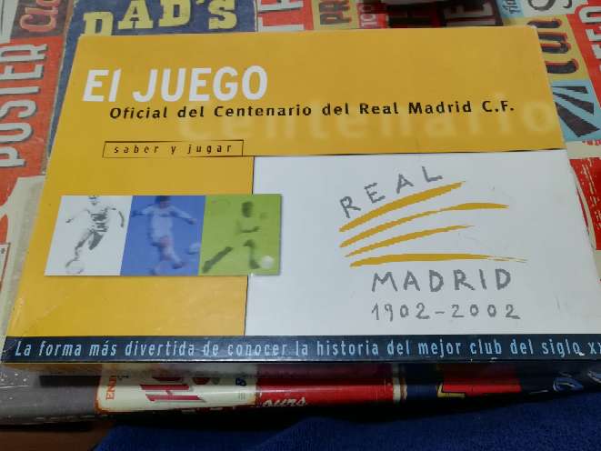 REGALO Juego de mesa centenario Real Madrid 