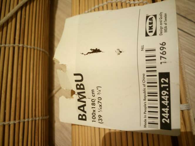 REGALO estores bambu ikea 2