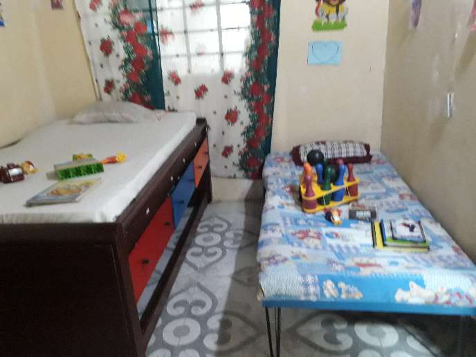 REGALO cama base metlica con tablas sin colchn 