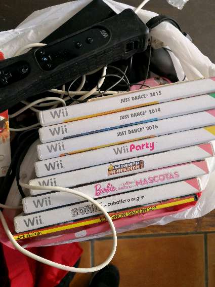 REGALO Wii + tabla wii + juegos 3