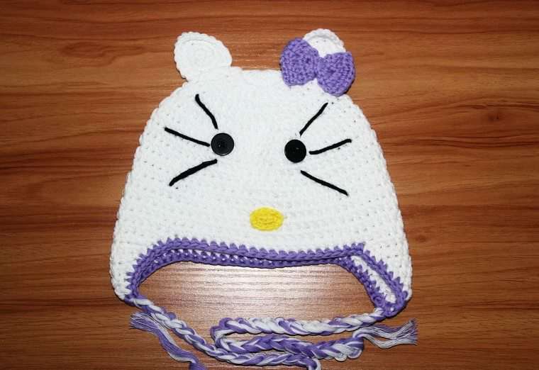 REGALO gorro crochet nio/a