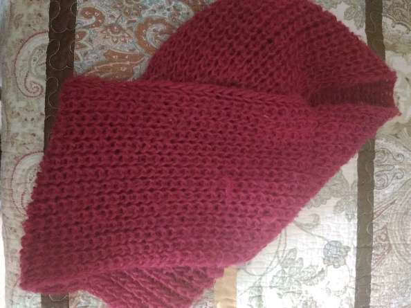 REGALO Cuello bufanda rosa 2