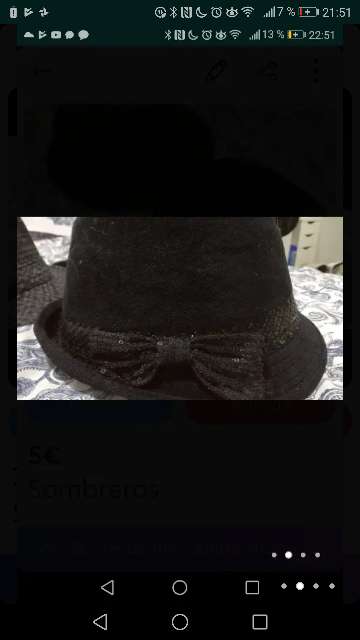 REGALO Sombrero negro 1