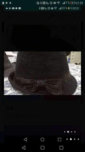 REGALO Sombrero negro REGALO Sombrero negro